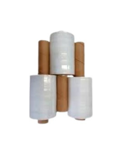 Stretch film con mango